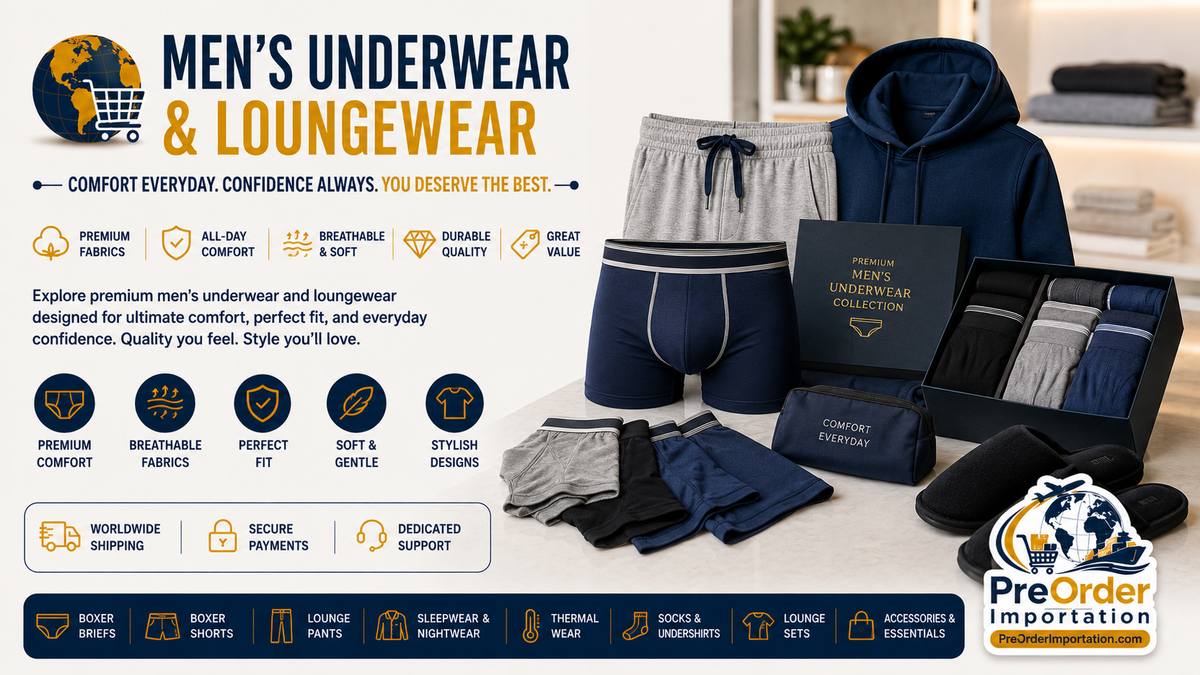 Men's Underwear & Loungewear